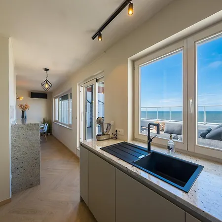 Penthouse In Belgium With Sea Views, Cleaning Included Middelkerke